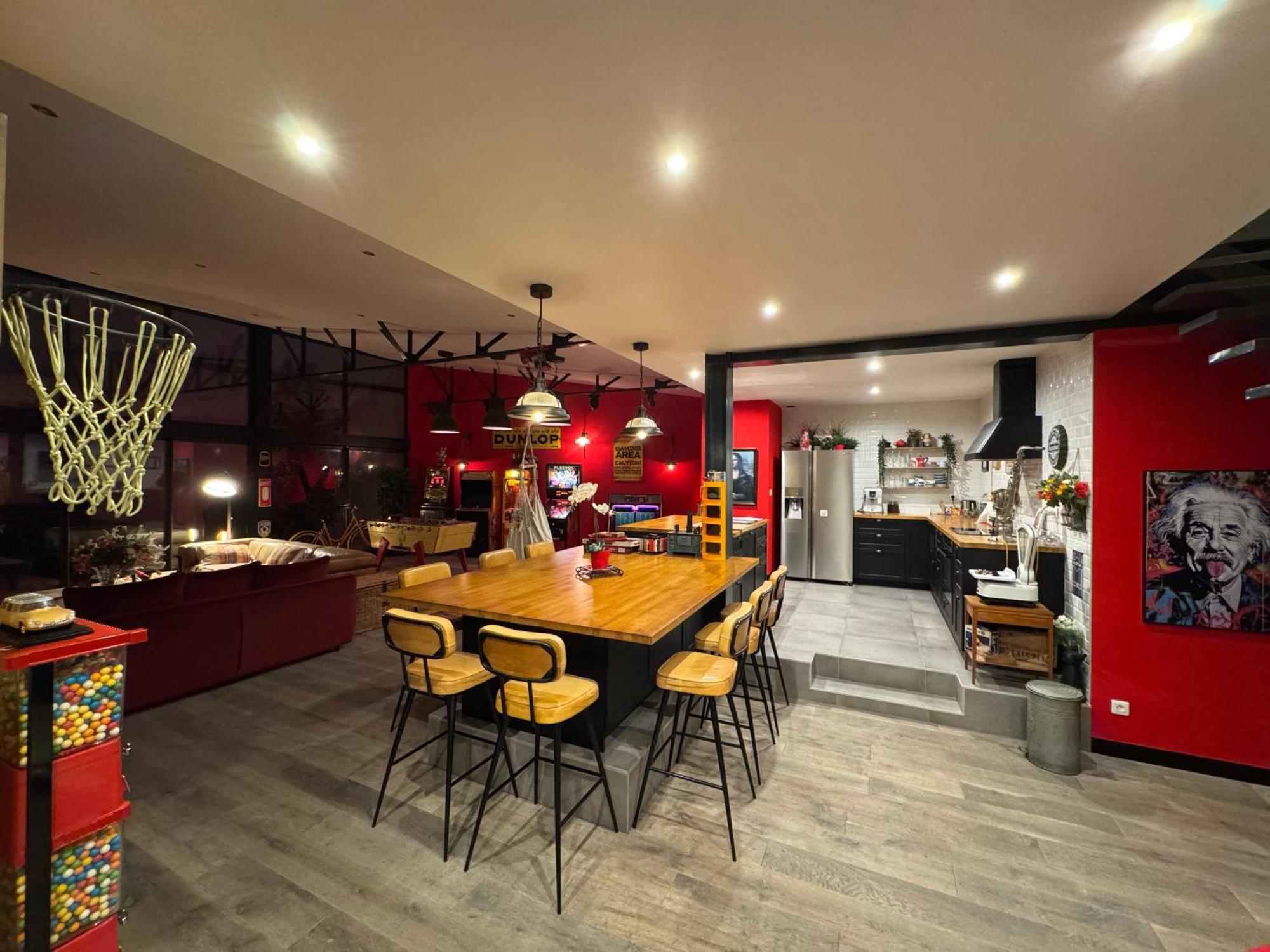 Loft Spa Reims-Fr 250M2 Privatifs, Piscine Interieure Chauffee, Spa Et Parking Exterior foto
